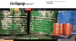 Desktop Screenshot of civilquip.co.nz
